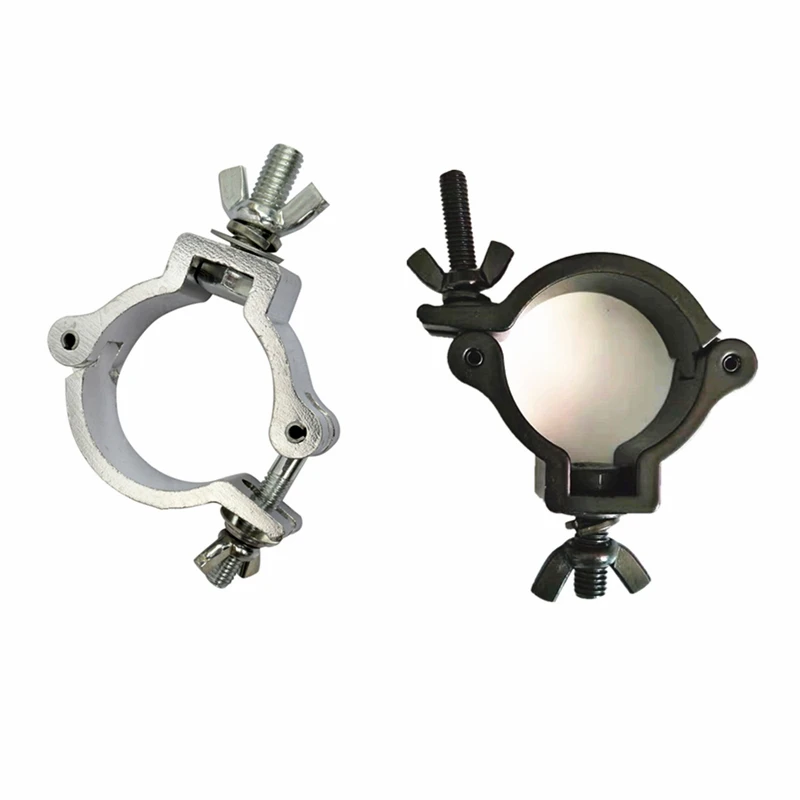 

10pcs Stage Lights Truss Clamp, 2 Inch Aluminum Truss Light Clamps/Hooks, Fit for 48-52mm OD Tube/Pipe Diameter, 220lb Capacity