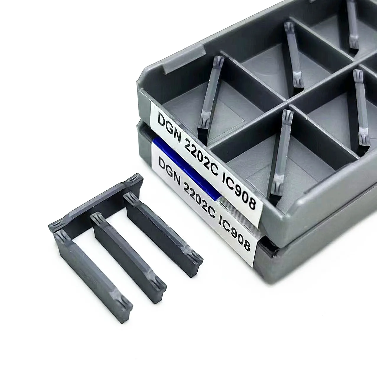 10PCS DGN2202C  2202J IC908  DGN2202C  2202J IC908 CNC carbide insert for slotting grooves DGN2002C 2202J  for cutting tools