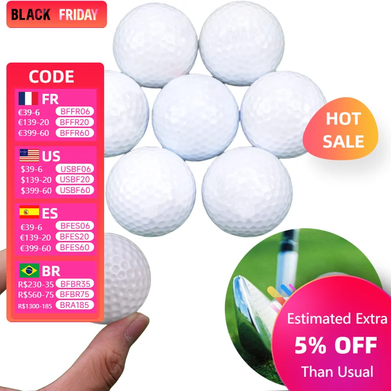 Sport Golf Ball Toy Indoor Outdoor Beginner's Practice Ball Lightweight Driving Range Golf Balls Children's Toy Golf Accessories