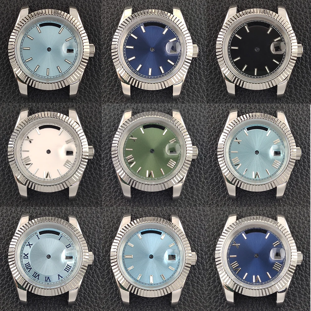 

316L Stainless Steel Miyota8285 Watch Case 36mm/39mm Sapphire Crystal fit 8285 Movement for 8285 Watch Accessories