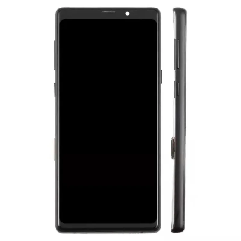 TFT LCD Display Screen Assembly Repair Parts For Samsung Galaxy Note9 SM N960 N960F Framed Fingerprint Free