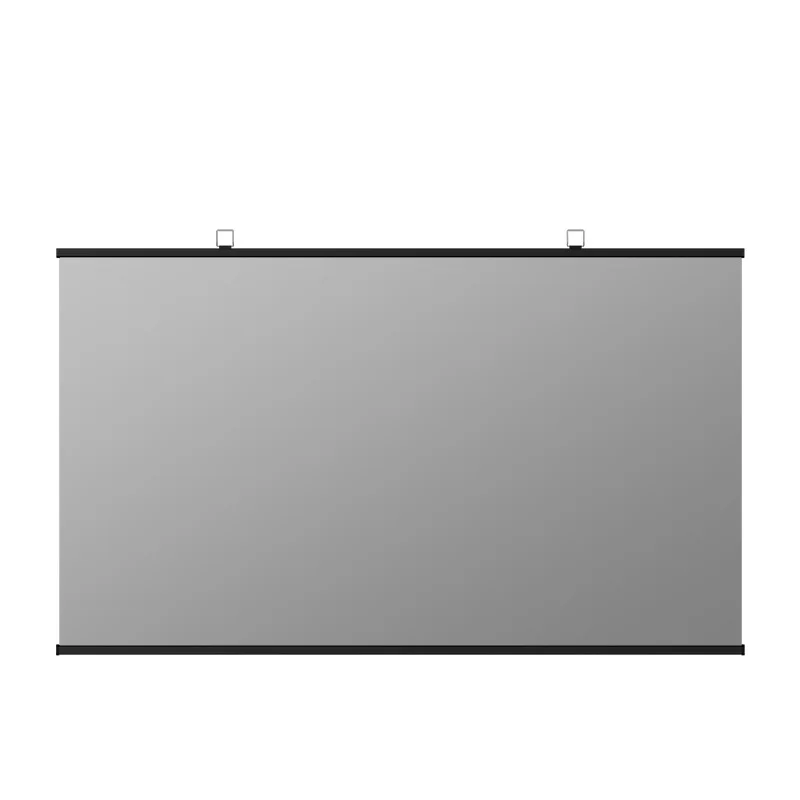 

Simple wall-mounted curtain Ultra-clear anti-light portable installation-free household outdoor mobile hook