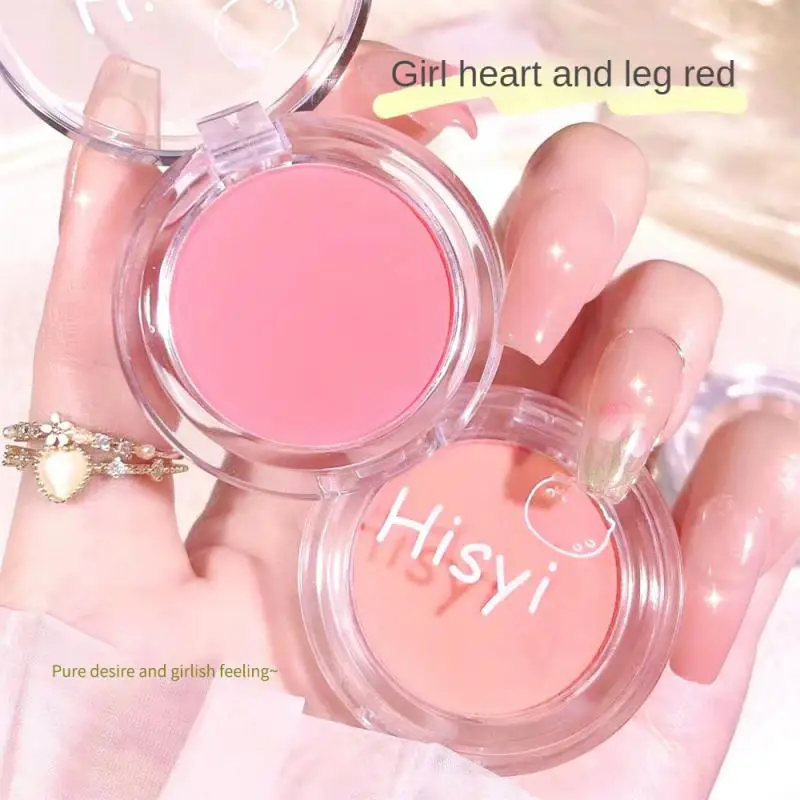 Korea Monochrome Blush Peach Rose Pink Cheek Tint Powder Natural Lasting Matte Face Makeup Rouge Contour Shadow Palette Cosmetic