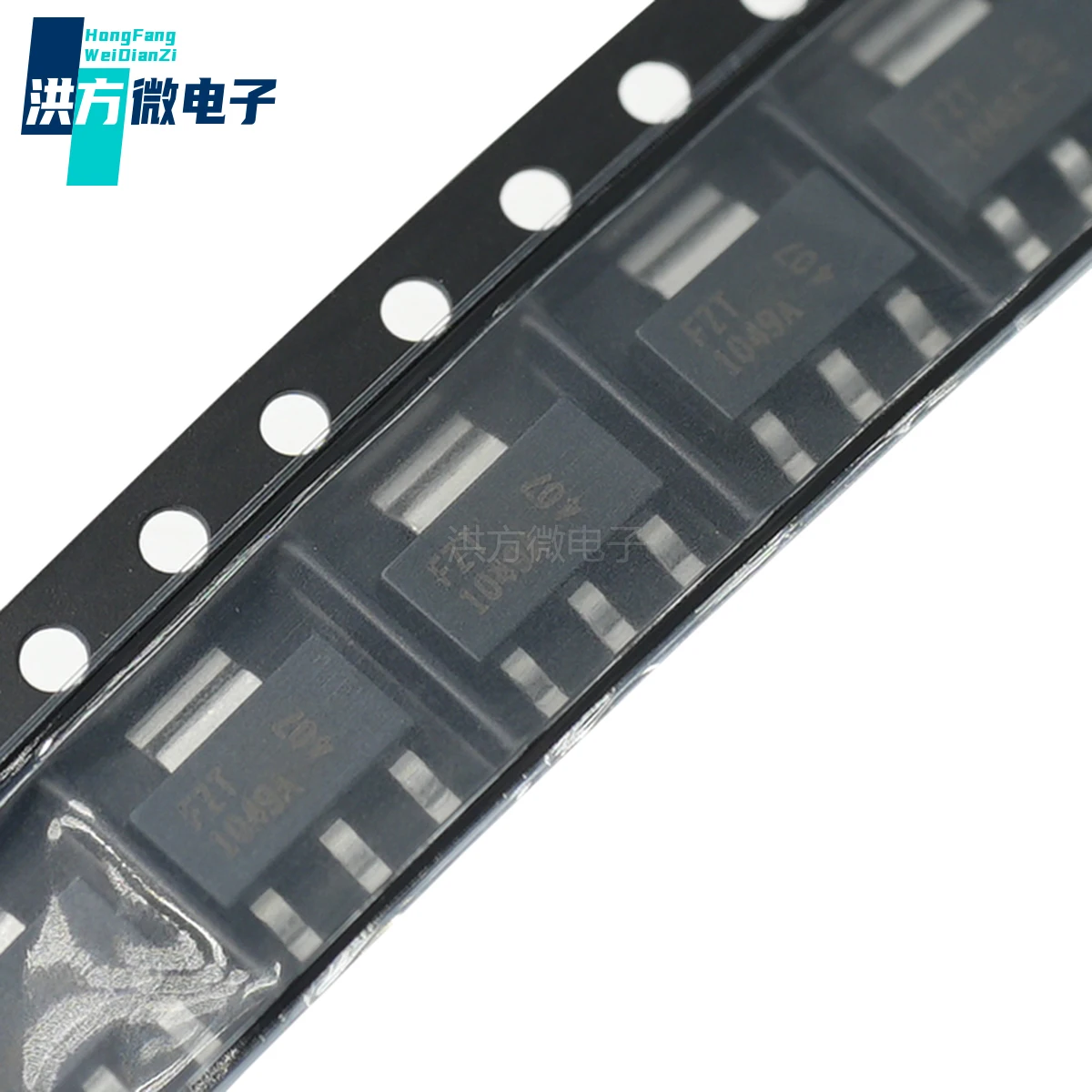 10 قطعة الأصلي FZT1049A BJT 2.5W 25V 5A NPN SOT-223 FZT1049ATA FZT 1049A 1049 AEC-Q101