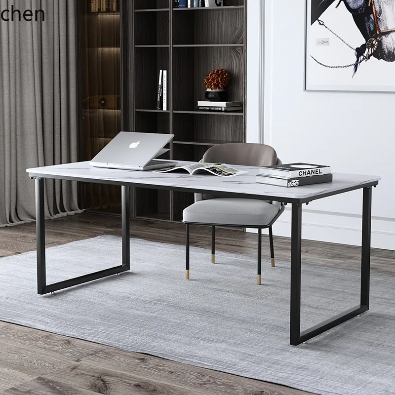 CZ Rock Board Computer Desk Bedroom Home Study Calligraphy Desk Minimalist Modern Office Desk