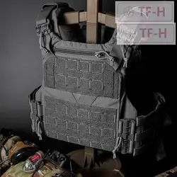 Tactical Vest Molle 3.0 Shoulder Abdomen Quick Release Buckle Adjustable Breathable Side Plate Pouch