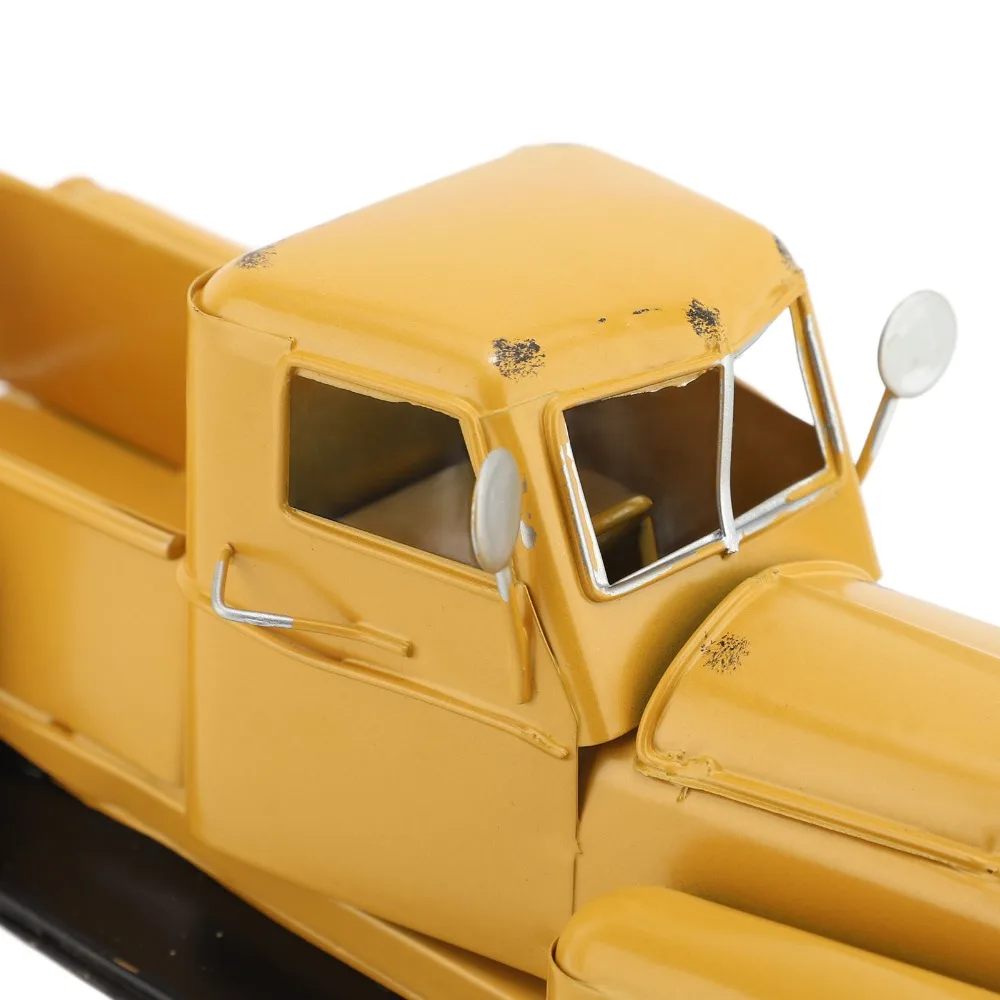 Collectible Vehicles Iron Pickup Truck Model Vintage Tabletop Pickup Truck Collectible Truck Gift Farmhouse Shelf Decor
