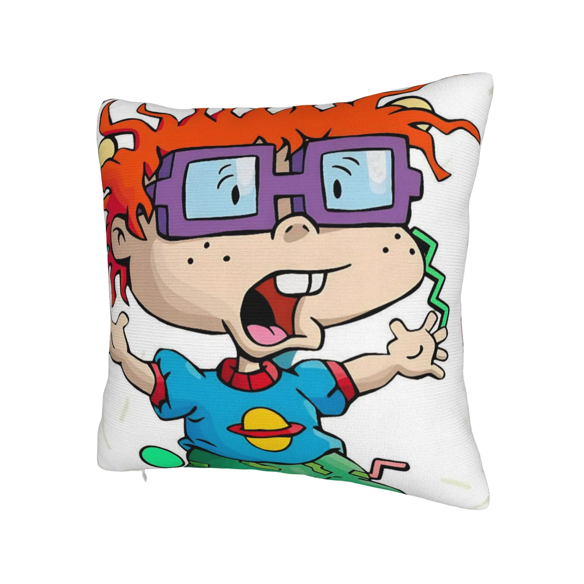 Cartoon R-Rugrats Pillowcases Merchandise Soft Cushion Cover Decoration  Throw Pillow Case Cover Bedroom Multi-Size