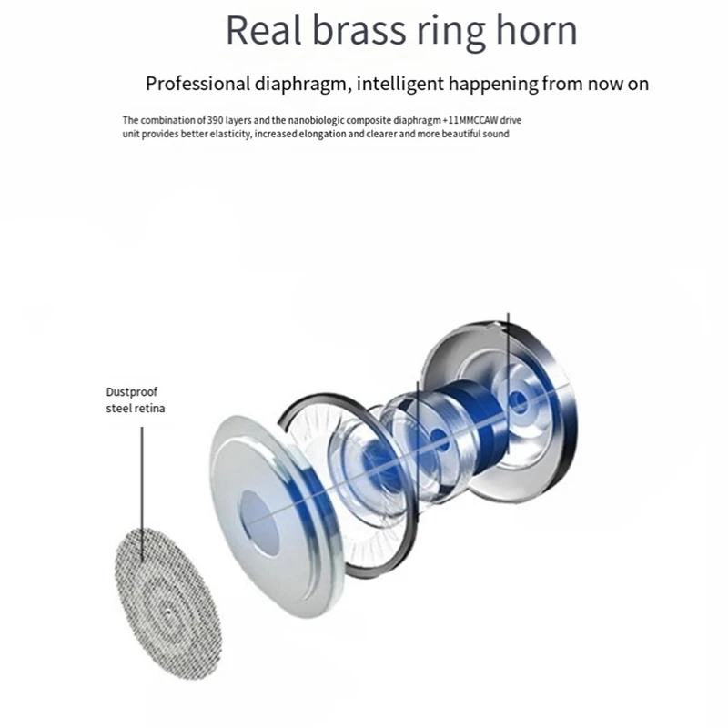 Digital Display Single Ear Hanging Ear Bluetooth Headset Open Bluetooth 5.3 Wireless Headset Earphone