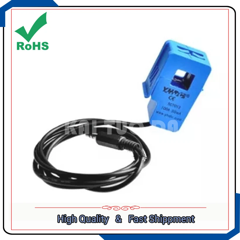 YHDC 100A وحدة المحول الحالية المفتوحة والإغلاق SCT013000