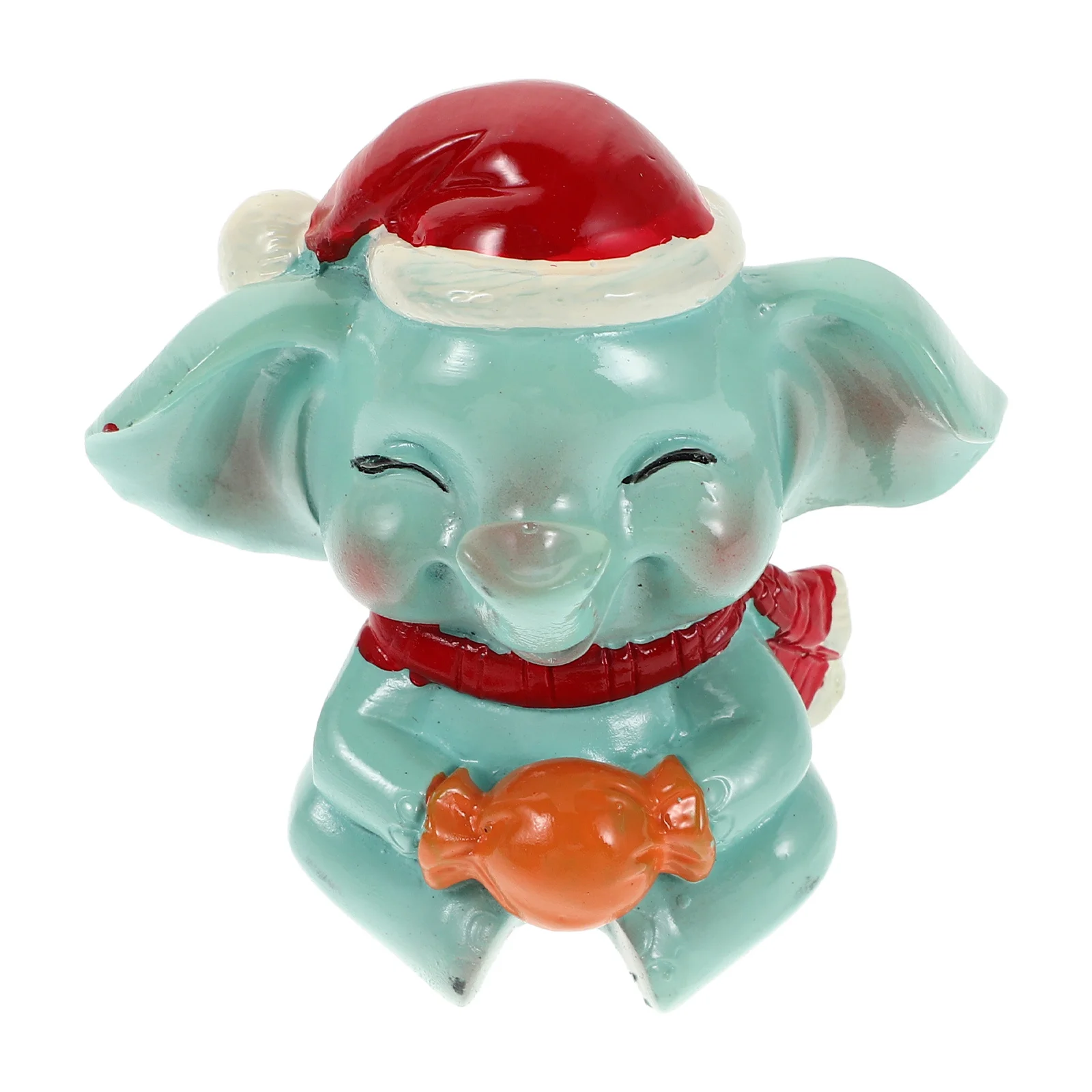 

Mini Resin Elephant Cute Animal Ornament For Car Dashboard Desktop Office Rv Decoration Xmas Party Favors Cake Toppers