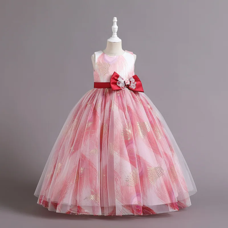 

Girls' Princess Dresses Children's Evening Gowns Puffy Dresses For Kids Wedding Bridesmaid Birthday Pageant Gown