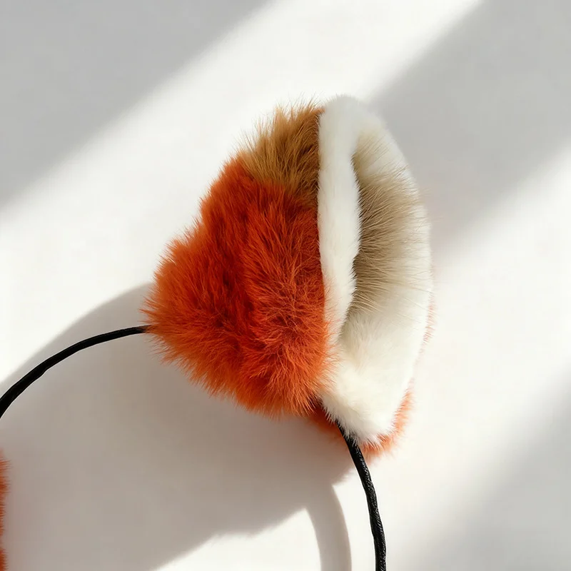 Fox Ears Headband For Women Plush Furry Animal Ears Hair Hoop Cosplay Costume Accessory For Halloween Party Anime & Daily 2026 view 6