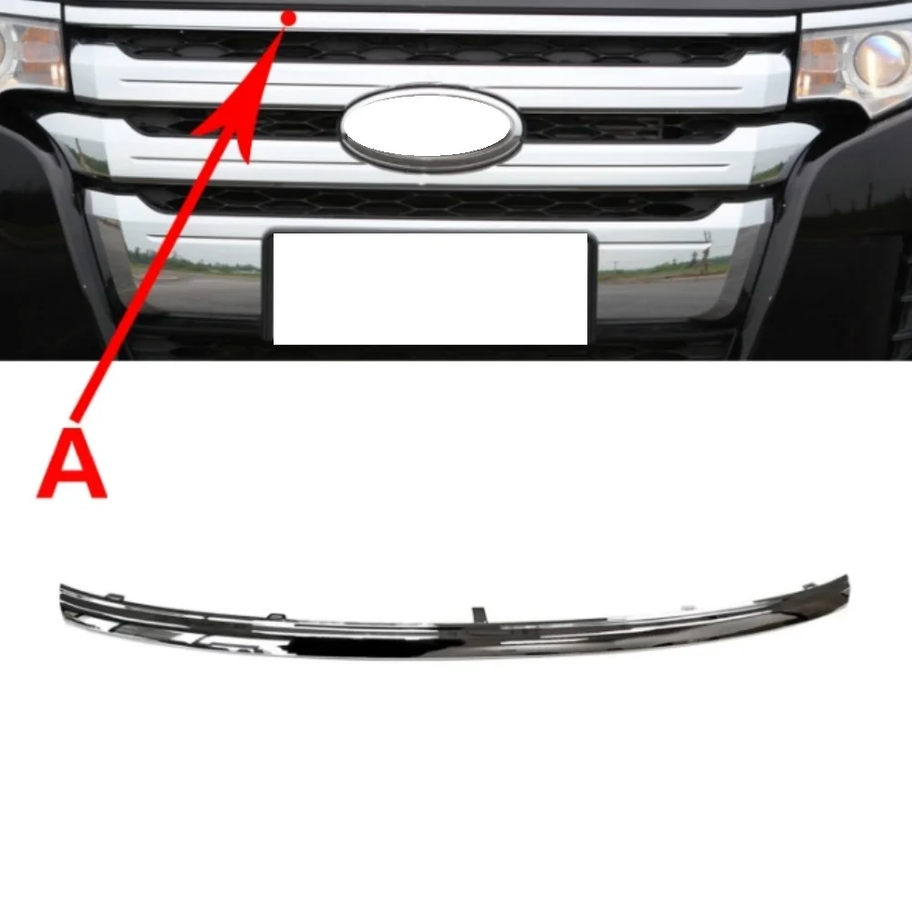 Front bumper grille decorative strip For Ford Edge 2011-2014