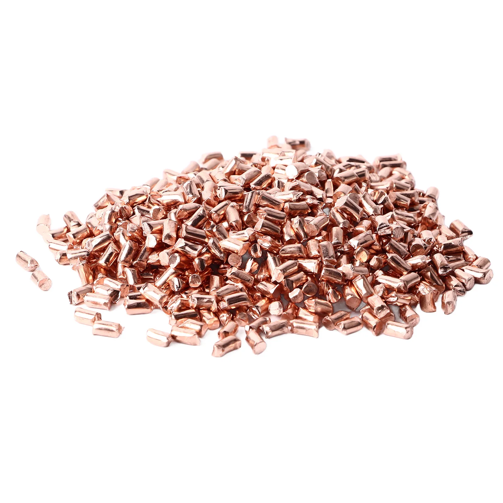 

Copper Grain Particle Copper Casting Grain Practical Good Ductility 99.99 Percent High Purity Stable 200g for Industrial Use