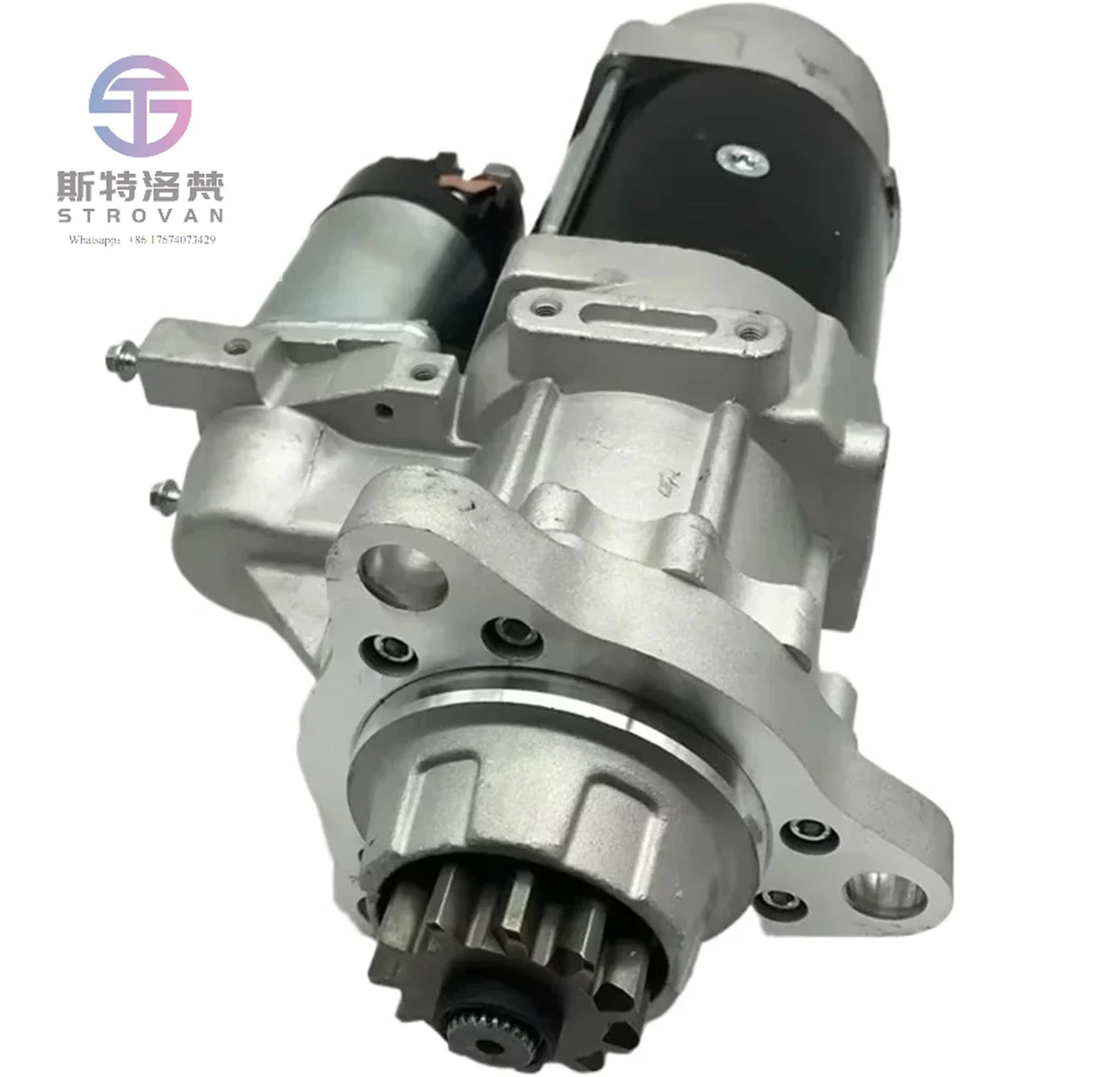 

Replacement Parts Starter Motor Compatible With CAT Engine C12 C13 C15 CUMMINS Engine 24V 8.5kw 11T CR 8200330