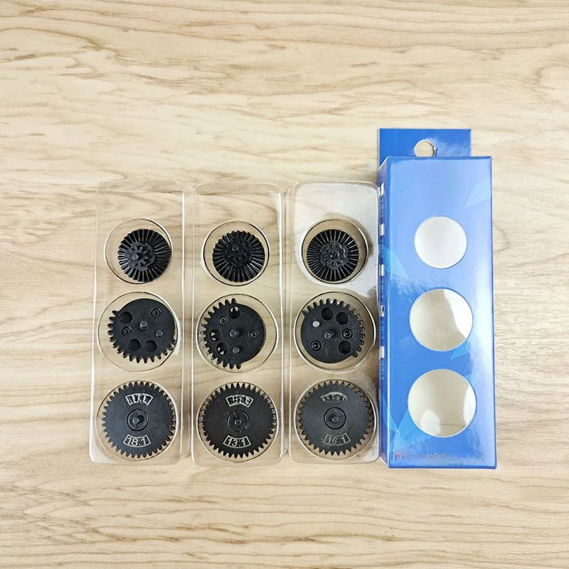 

Dual Sector Gear Sets for Version 2&Version 3 9:1/12:1/13:1/16:1/18:1/32:1/100:200/100:300 Gearbox for Airsoft FB/JM Gen.8