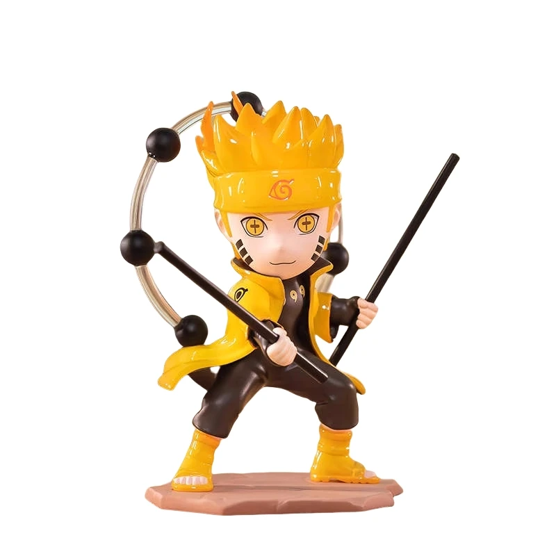 Naruto Shippuden Uzumaki Naruto Uchiha Sasuke Haruno Sakura Hatake Kakashi Action Figure Model Garage Kit Doll Kid Toys Gift