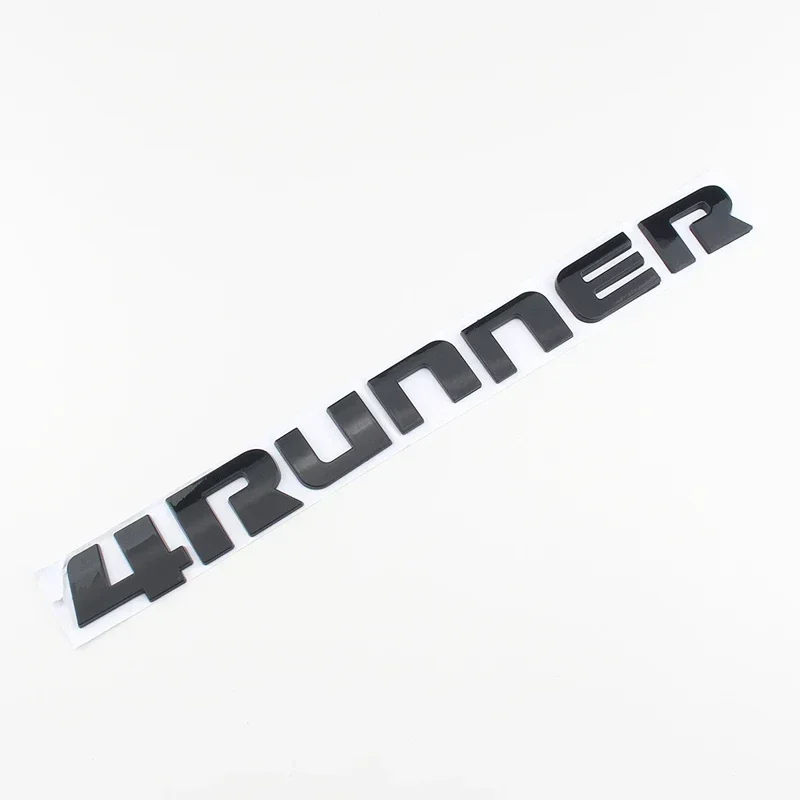 3D ABS 4RUNNER Tailgate Logo Rear Boot Trunk Emblem Badge Sticker Decals Car Styling Accessories For Toyota Tundra