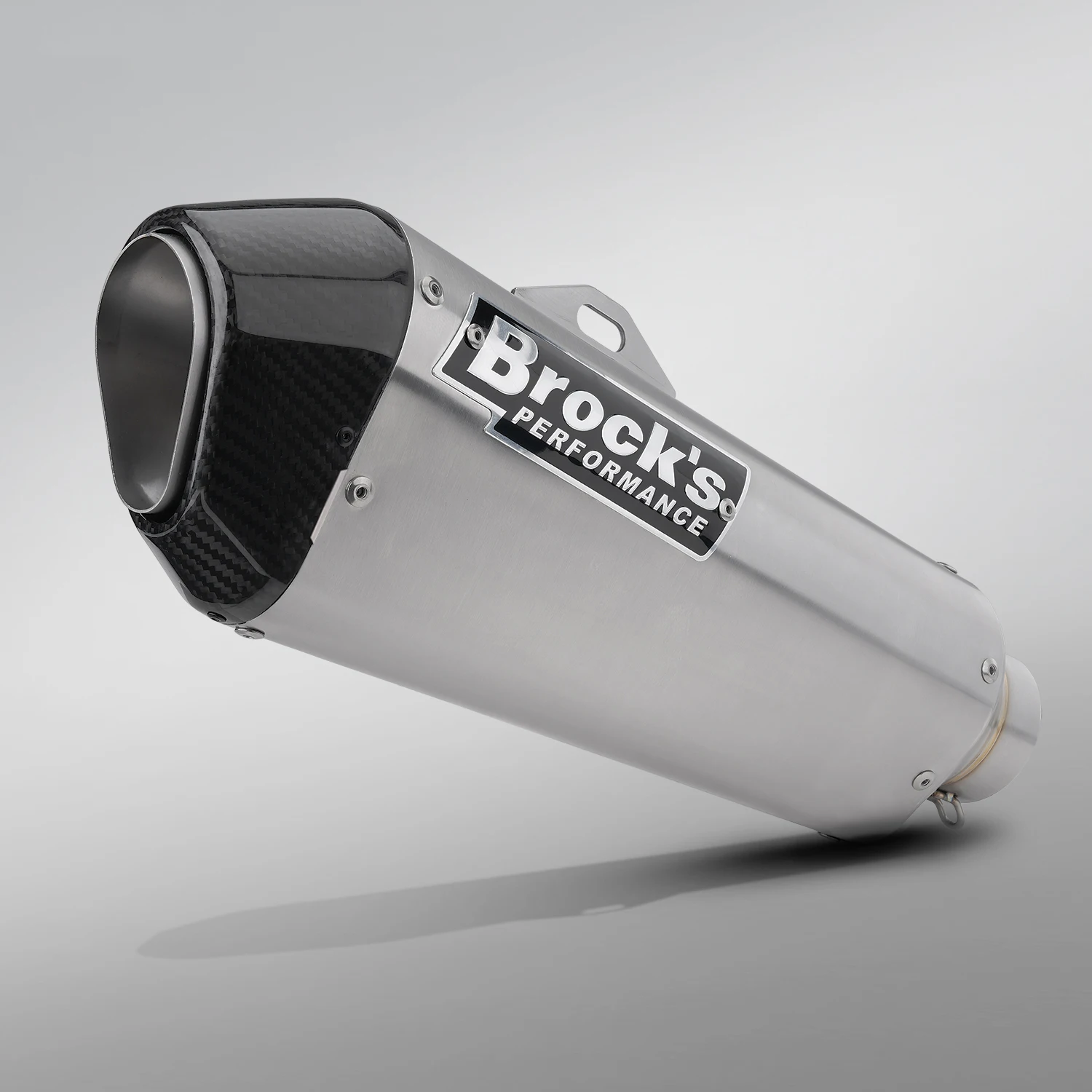 GSX1300 GSX-R1000 ZX14R S1000RR Universal Brock CT exhaust, tail section escape muffler with carbon fiber cover for Hayabusa