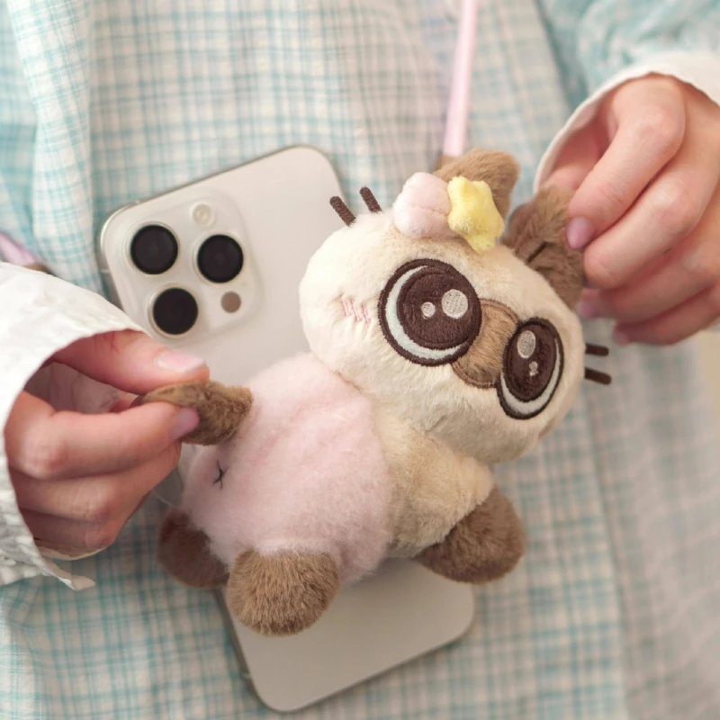 

2026 Genuine Azuki Siamese Cat Azukisan "My Dear Baby" Series Plush Phone Grip & Stand Doll Toy Gift