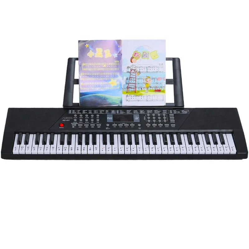 Wholesale 75cm children's educational music toys 61 keys with microphone children's keyboard electronic organ