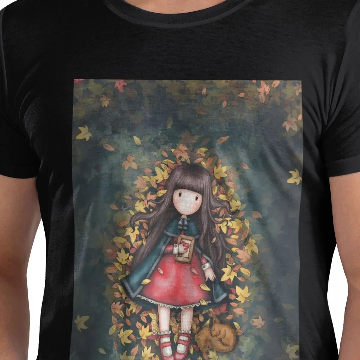 

Santoro Gorjuss 100% Cotton T-Shirt Men'sClassic T Shirts Men O-Neck Short Sleeve S-6XL