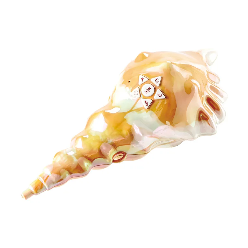 New Conch Shape Blow Horn Assembly Toy Simulate Sound Effects Whistle Blow Trumpet Exercise Lung Capacity Onomatopoeic Kids Toy