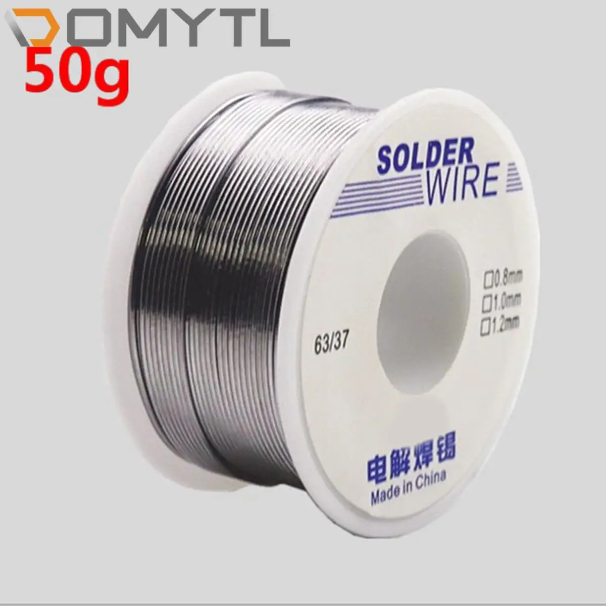 50g Per Roll High Purity Soldering Wire 63/37 Tin Rosin Core Solder Welding Wire For Electrical Soldering