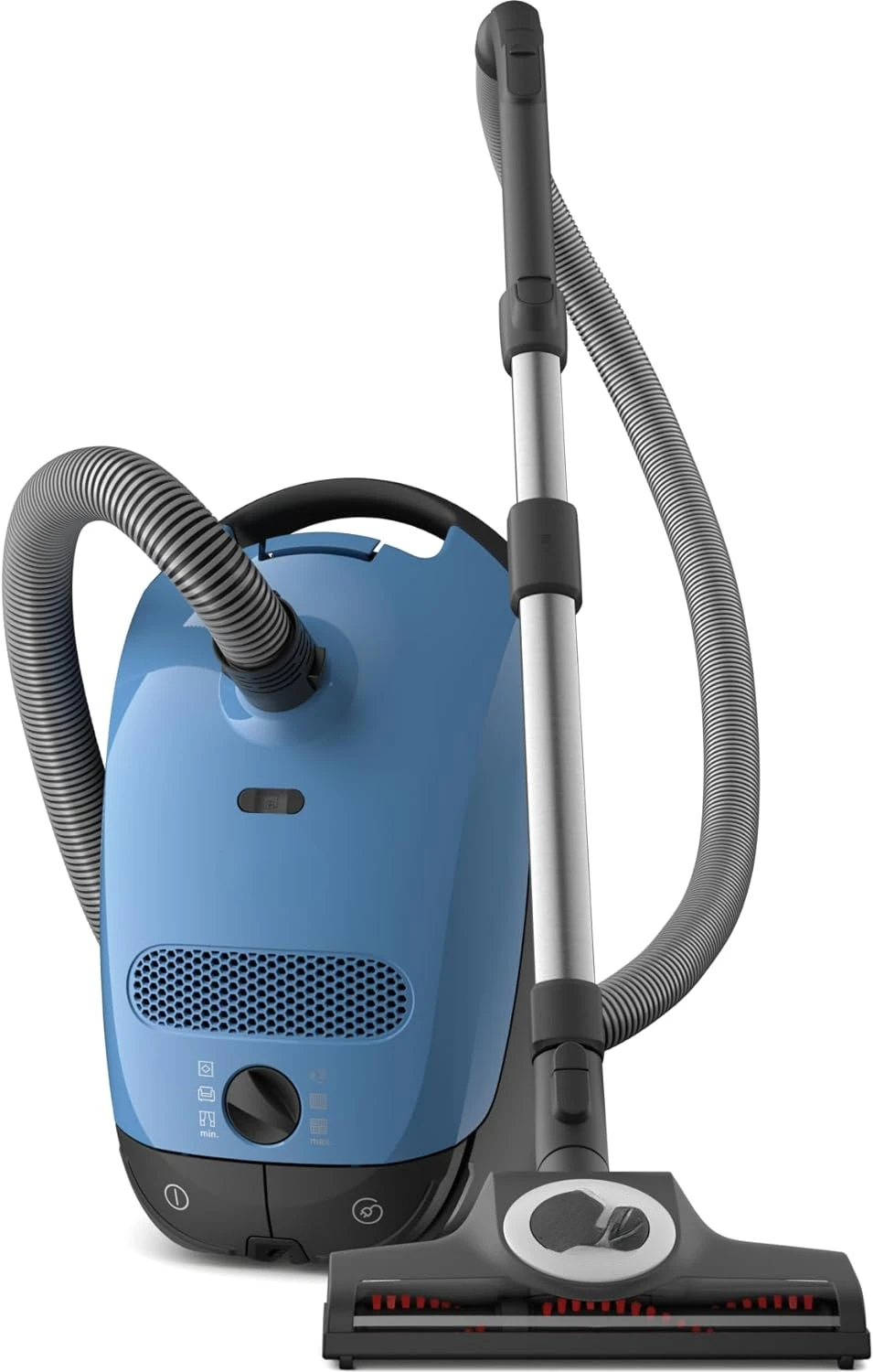 

Bagged Canister Vacuum, Tech Blue - Portable, Household