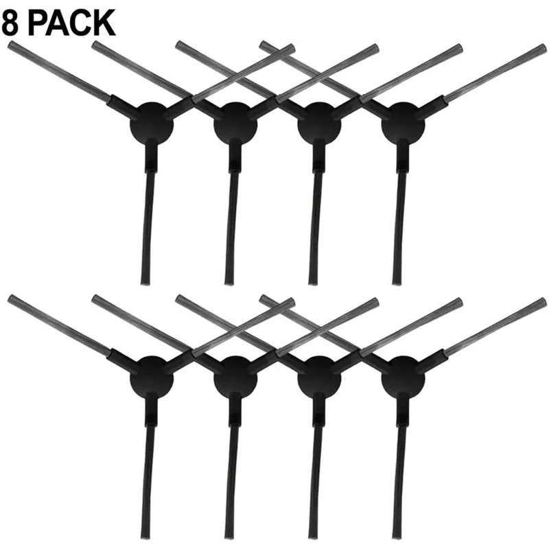 8 قطعة قطع غيار فرشاة جانبية لملحقات مكنسة الروبوت MONSGA MS1 MAX فرش كنس الحواف