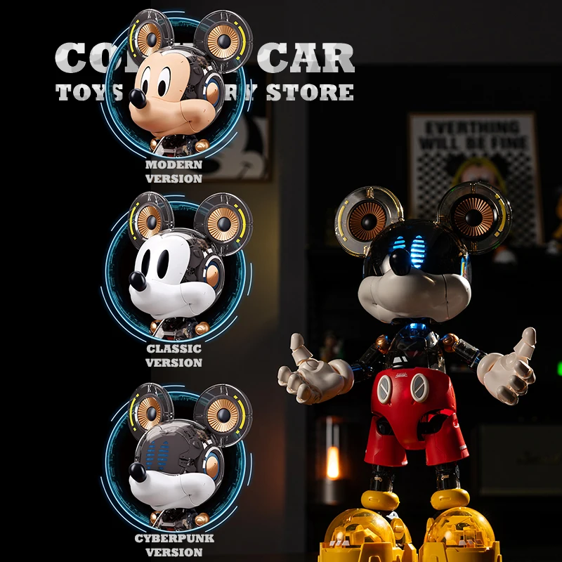 Disney 30 centimetri Topolino Mattoni Modello 3D Carino Anime Building Blocks Bambole Action Figure di Montaggio Giocattolo Del Fumetto Decor Regalo Di Compleanno