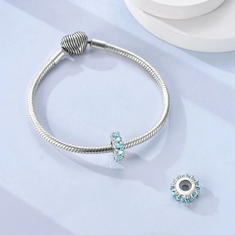 Neue 925 Sterling Silber Charms Perlen Schlüssel Löwe Mond Affe Katze Kuchen Anhänger Passend für Original Armband Damen Mädchen DIY Schmuck Geschenk – Detail 2