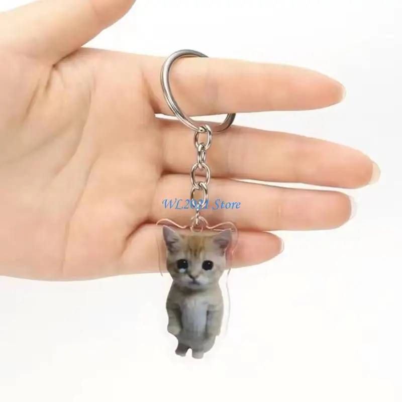 

G5GC Collection of 6 Playful Ornaments Mischievous Amusing Pendants Funny Plastic Decorations Animal Decor for Kids