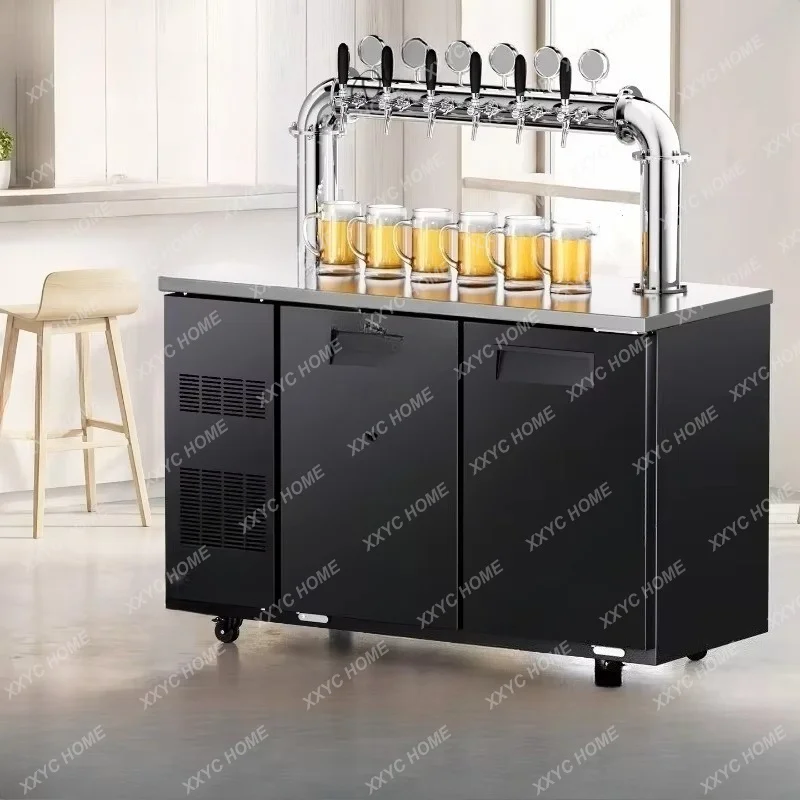 XX All-in-One Commercial Draft Beer Machine Air Cooled Fresh Beer Craft Beer Equipment Dining Room Furniture