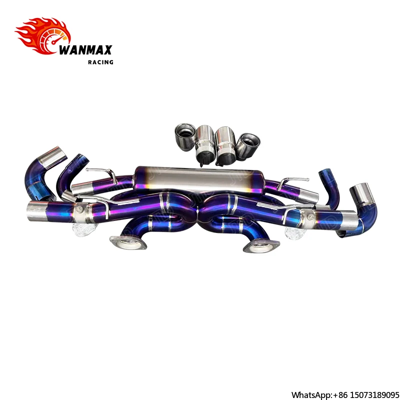 

Высокопроизводительная спортивная выхлопная система Catback из титанового сплава с клапанами для Aston Martin Vantage 4.0 V8 Twin Turbo 2020 года