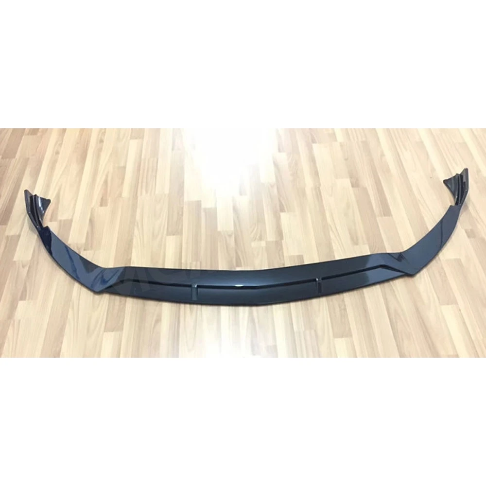 Front Lip Spoiler For Mercedes Benz A Class W177 Sport A200 A180 250 AMG Line 2019 2020 ABS Black Bumper Chin Shovel Protector