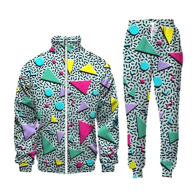 

Спортивный костюм 90-х годов с длинными рукавами для бега в стиле ретро 80-х 90-х годов, мужская одежда с боковой завязкой, спортивная одежда, уличная одежда