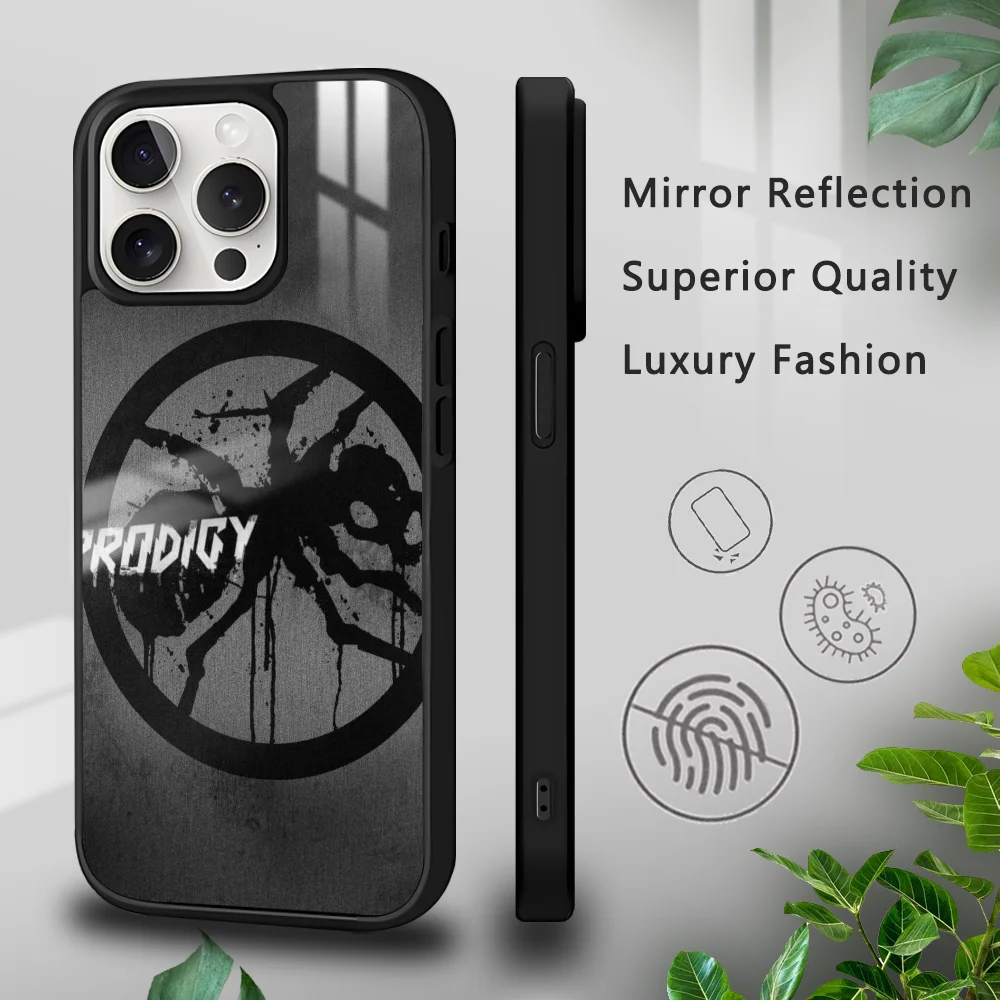 The P-Prodigy Artist Logo Phone Case For iPhone 16 15 14 13 12 11 Pro Xs Max Mini Plus Celulares Hard Funda