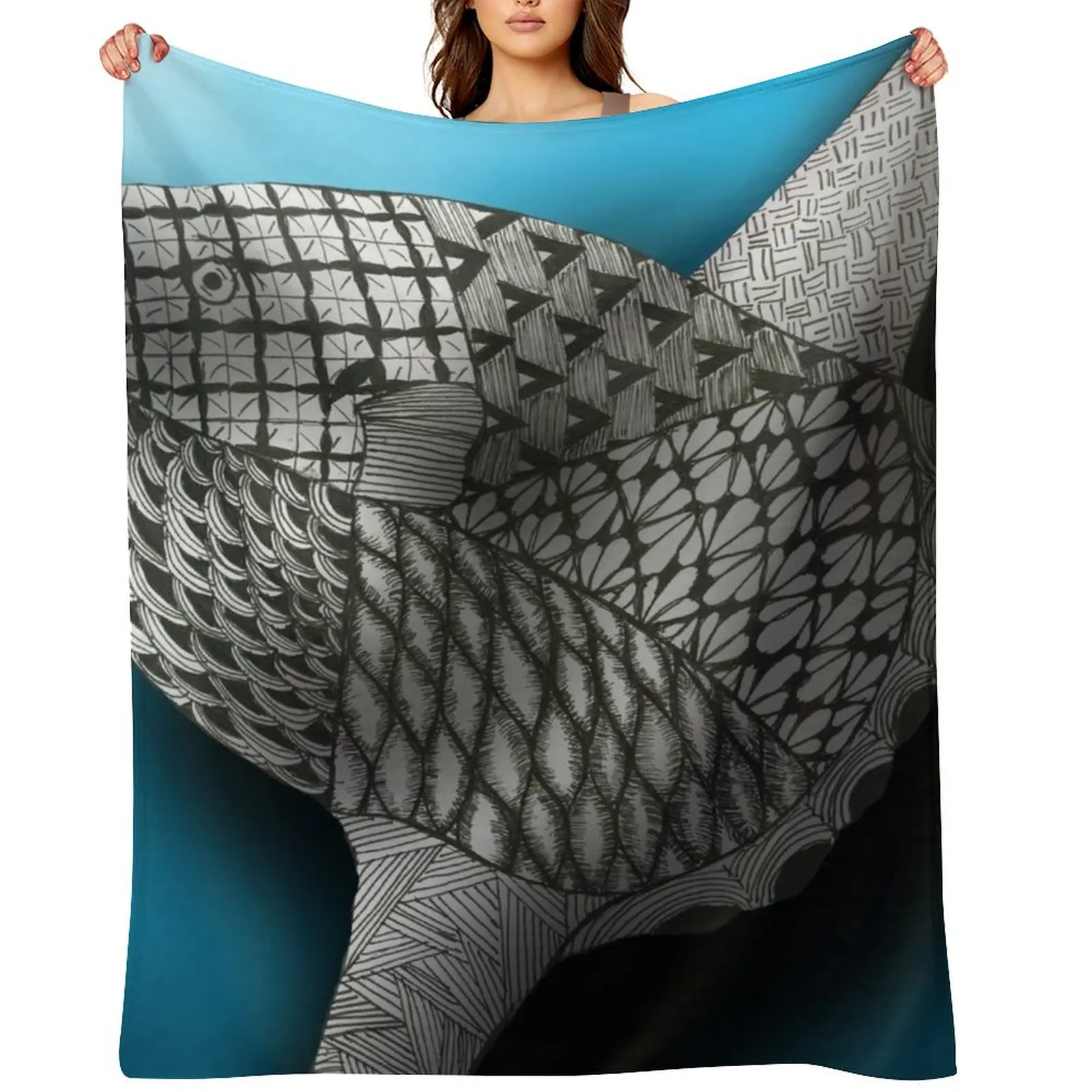 

Mola Mola Throw Blanket Thermals For Travel Summer Beddings Loose Softest Blankets