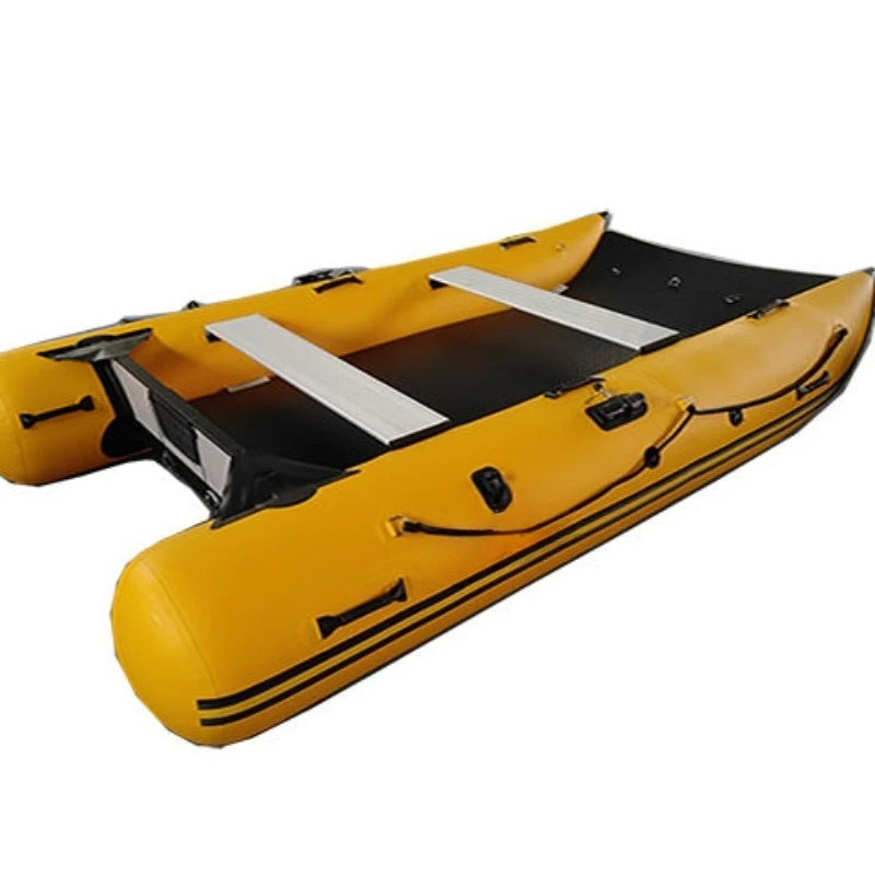 0.9mm Pvc Material Inflatable Catamaran Boat