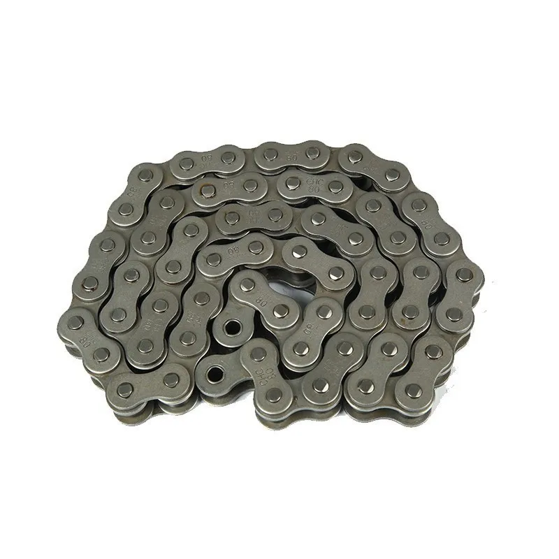 Manganese Steel Industrial Drive Roller Chain Chain 6 Points Single Row 1.5 M 12a-1-80