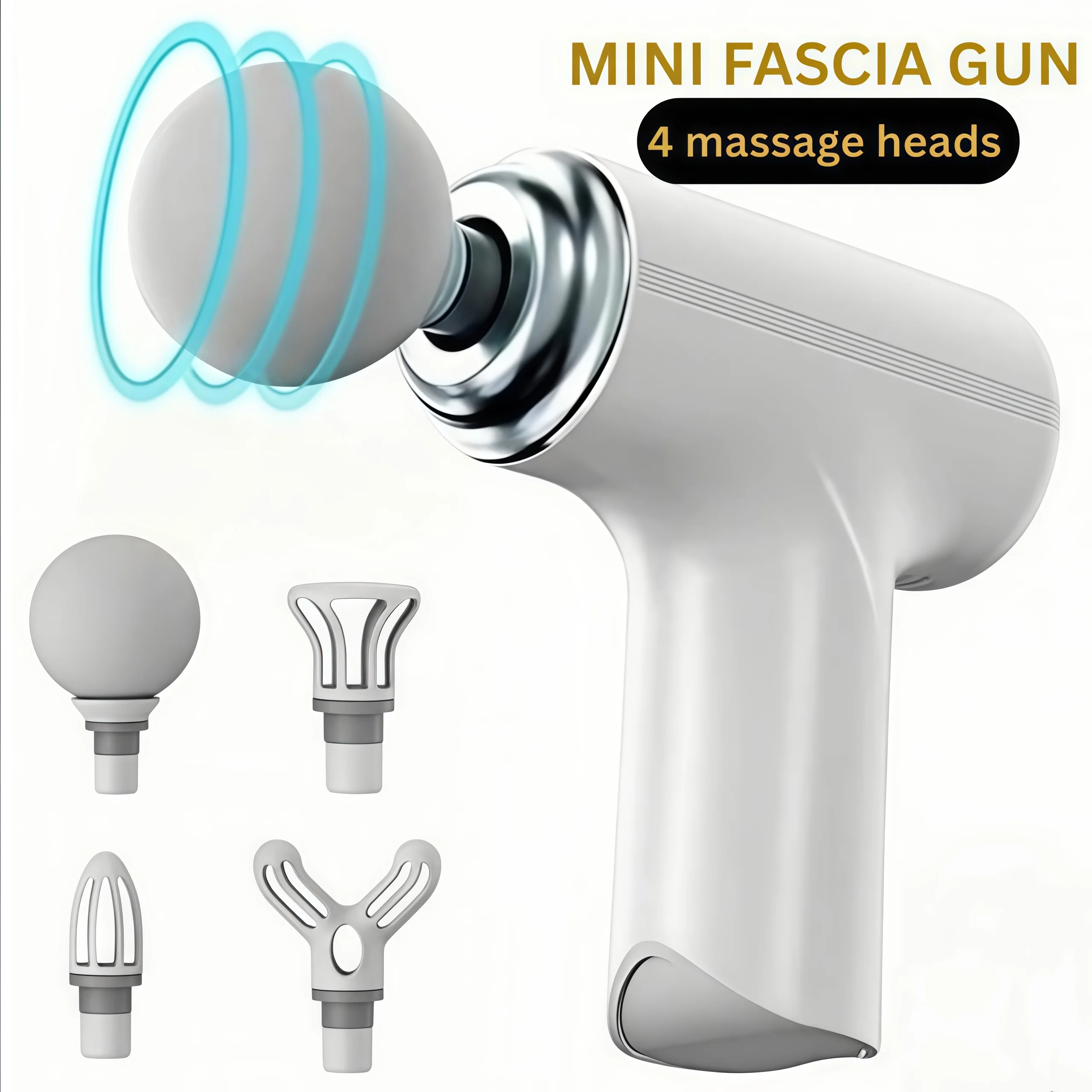 

Vibration Massage Gun Rechargeable Wireless Muscle Relaxation Massager Mini Professional Fitness Portable Electric Fascia Gun