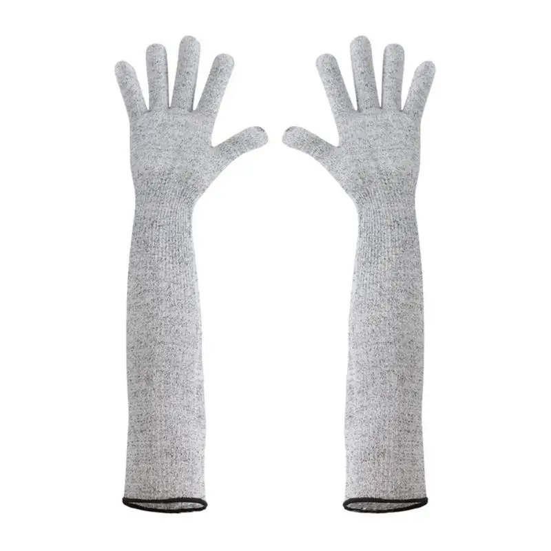 قفازات عمل قابلة للغسل 652F، مناسبة بشكل مريح لمحترفي صناعة الزجاج، زوج واحد #5