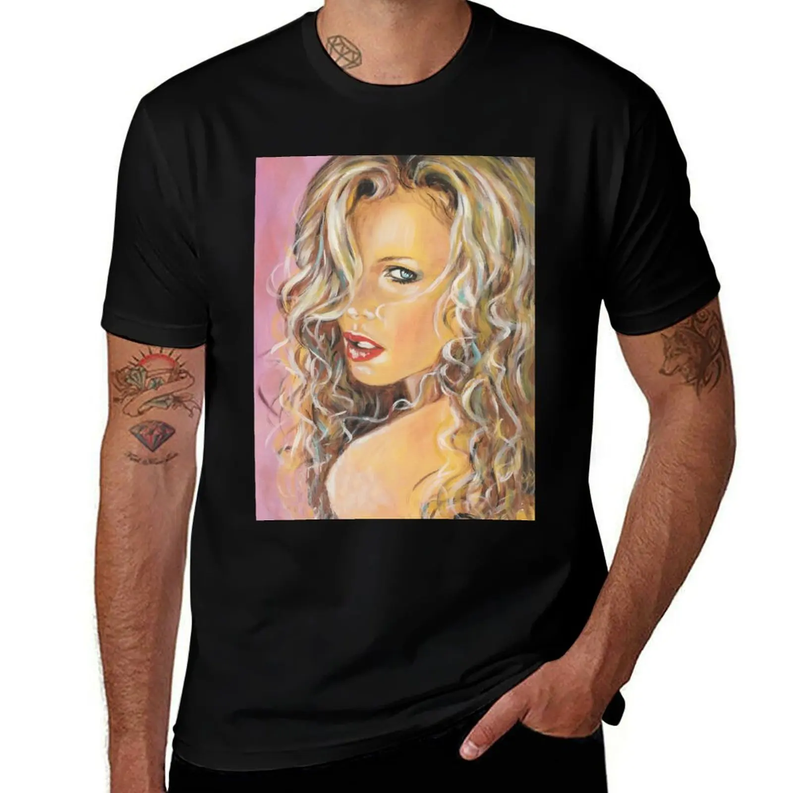 

Kim Basinger T-Shirt t shirt custom print t shirts for man graphic funny funny t shirts man T-Shirt