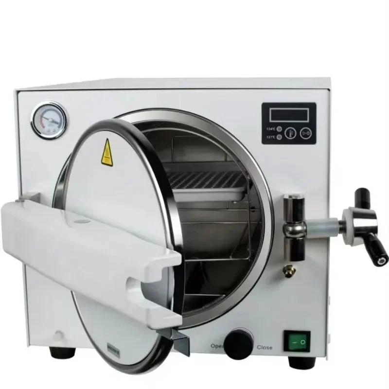 2026 New 18L Autoclave Steam Sterilizer, Professional Dental & Salon Grade Sterilization Machine for Clinic, Lab, Nail Studio.
