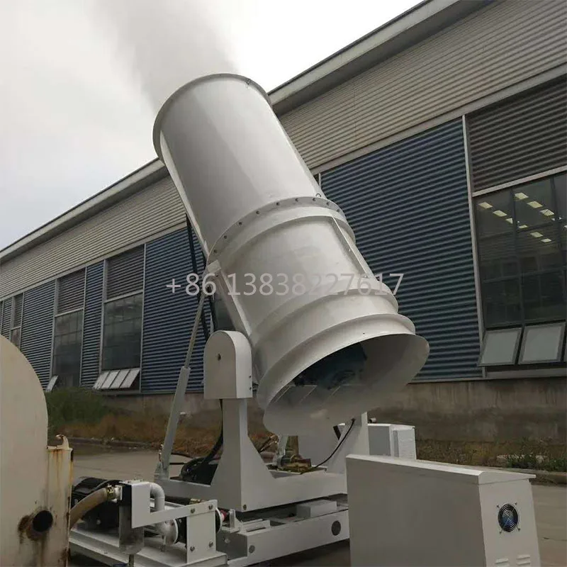 Safe Operation Fog Cannon Mist Fan with Photoelectric Integrated Remote Control for Efficient Fog Cannon Dust Suppression