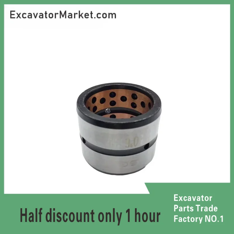 Excavator Accessories 55 60 65 75 95 Excavator Horse Pull Head Bucket Shaft Sleeve Pin Sleeve Bushing I-frame Wear Sleeve