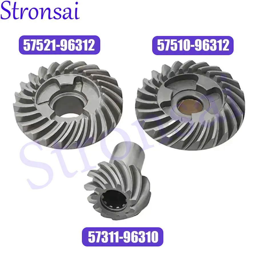 

Комплект шестерен 57510-96312 для лодочного мотора Suzuki 20-30 л.с. DT20, DT25, DT30C, аналоги 57311-96312, 57521-96312, запчасти для лодочных двигателей