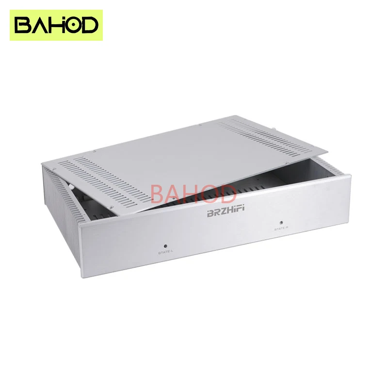 

BAHOD 468*82*272mm All Aluminum Chassis Housing Brushed Oxide For DAC Amplifier Preamplifier DIY Chassis Housing